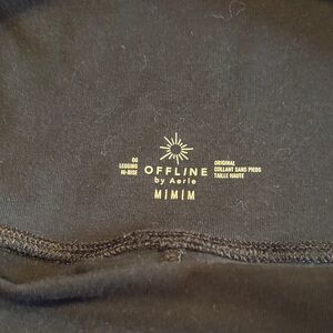 aerie Offline OG Legging Hi-Rise in Black